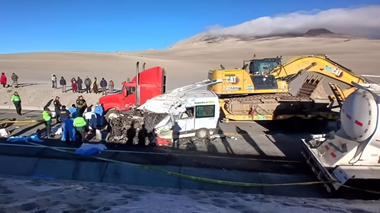Accidente en Moquegua cobra la vida de 14 vidas