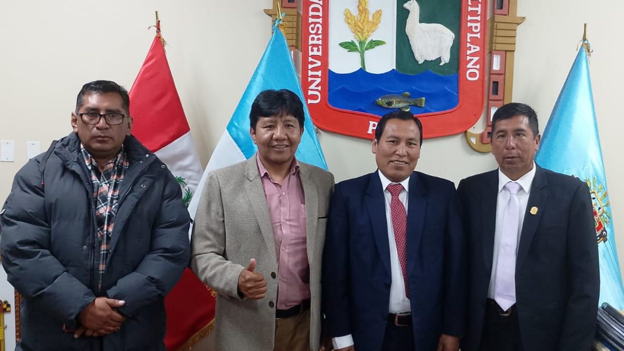 Autoridades de Lampa y rector de UNAP se reúnen para gestionar la creación de una filial universitaria
