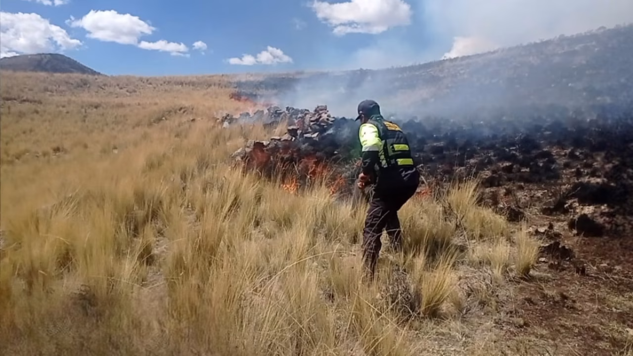 Incendio Muruhuanca Incendio Muruhuanca
