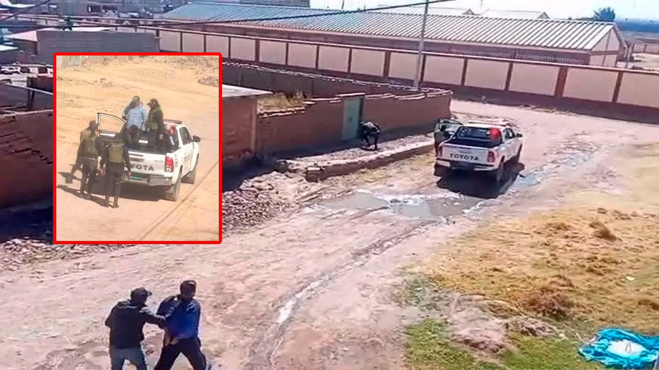 Juliaca cuatro policías reciben 14 meses de prisión preventiva