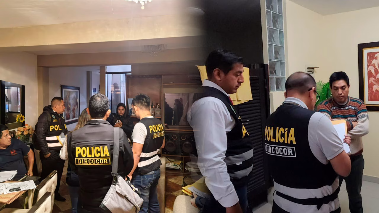 Megaoperativo en Piura detienen a ocho exfuncionarios del Gobierno Regional por presuntos favorecimientos a contratistas