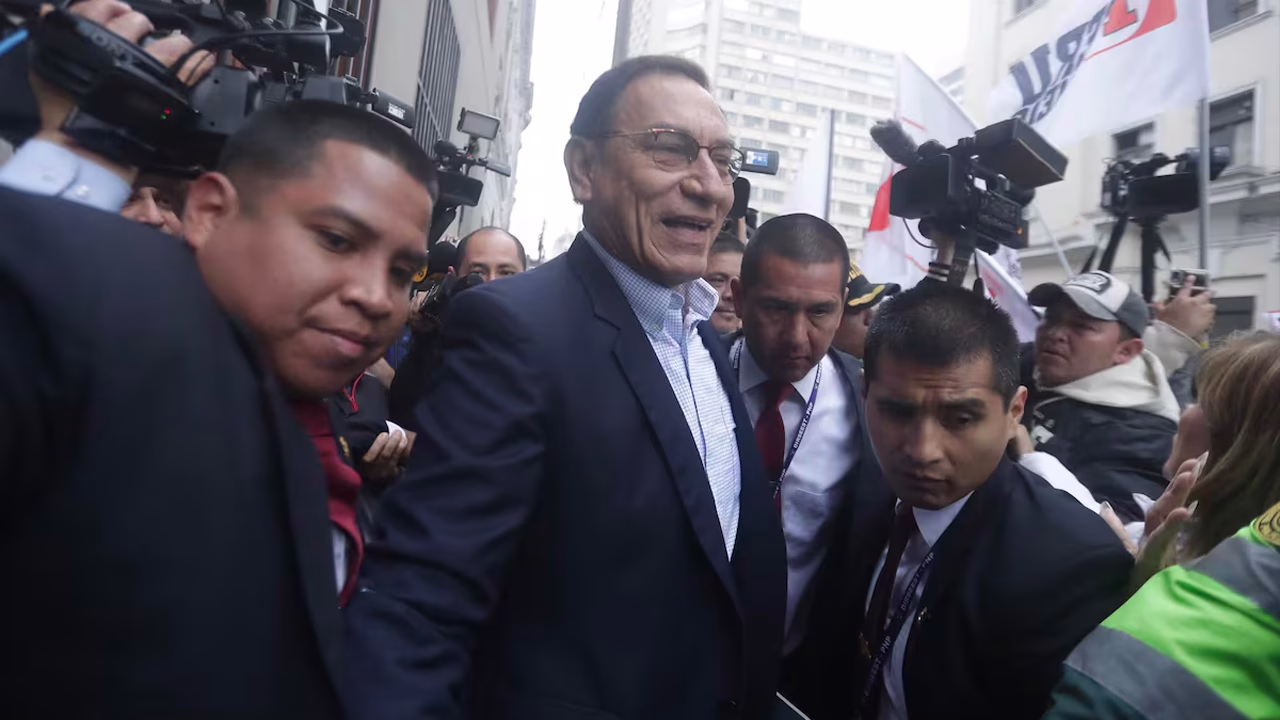 Poder Judicial evalúa pedido de seis meses de prisión preventiva contra Martín Vizcarra