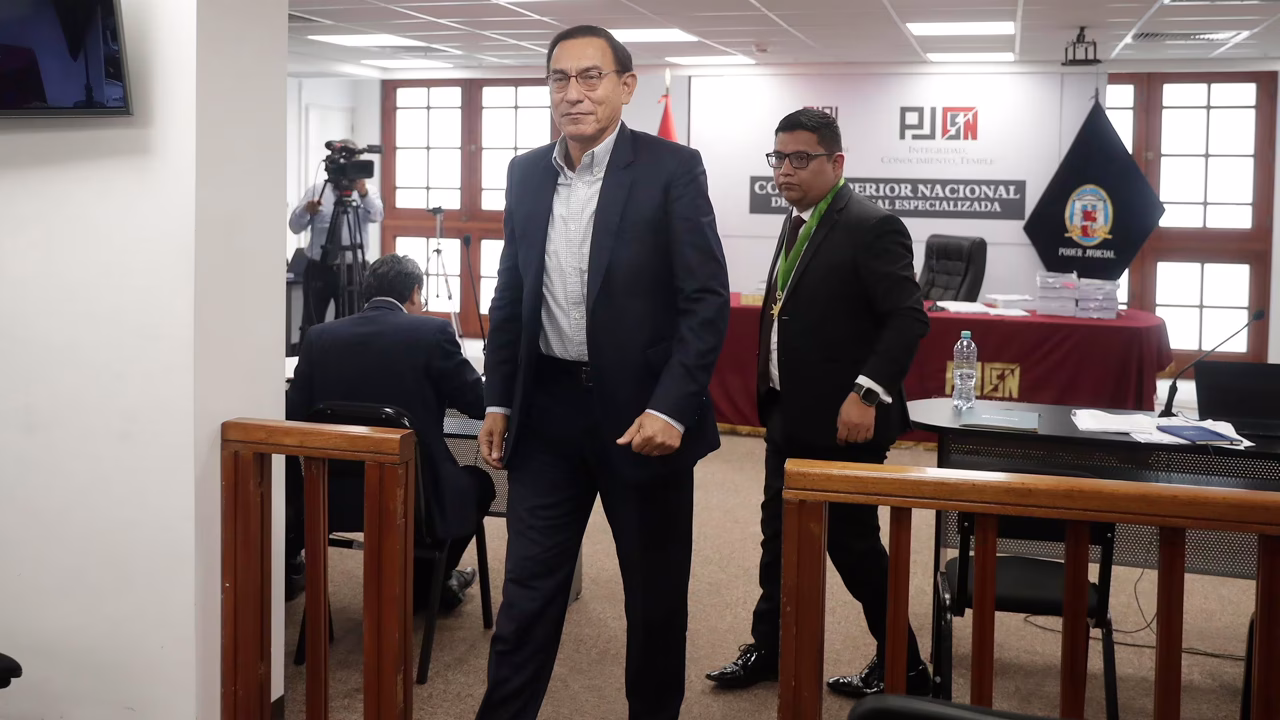Poder Judicial ordena 5 meses de prisión preventiva contra Martín Vizcarra